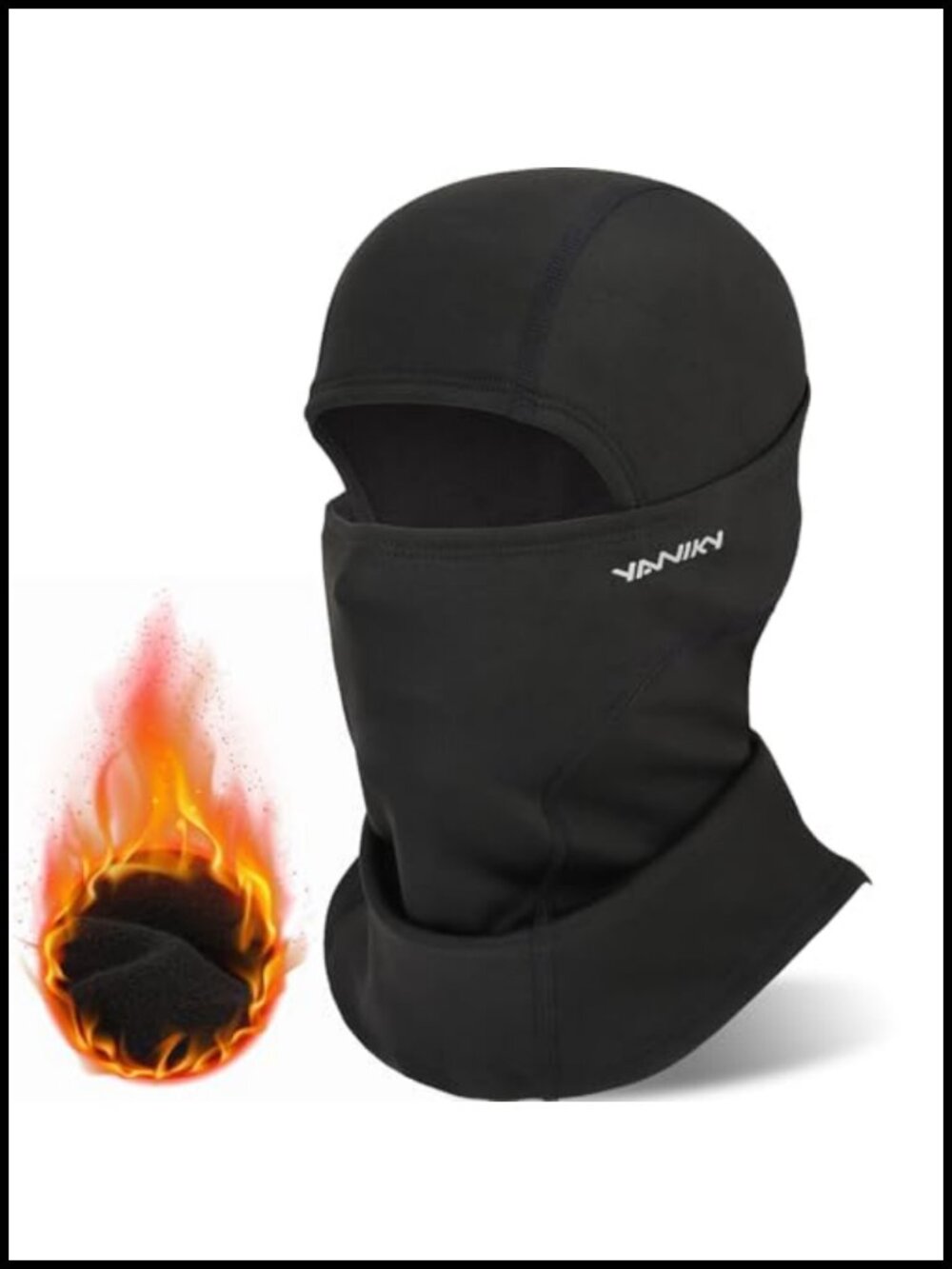 Thermal Fleece Balaclava Ski Mask Winter Face Cover for Cold Weather